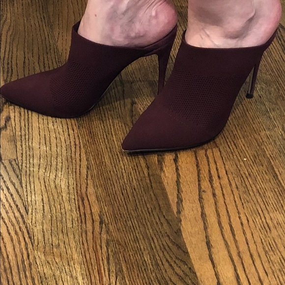 Steve Madden Drastic Mule in Burgundy LIKE NEW - Picture 8 of 8